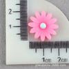Accesorios decorativos de resina hechos a mano con margaritas de gelatina, tocado de flores de resina, pegamento en crema, funda para teléfono móvil, venta al por mayor