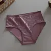 Ropa interior de algodón con encaje para mujeres europeas y americanas de talla grande, Braguitas para mujer de cintura media-alta, Talla extragrande de comercio exterior para mujer