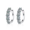 Joias transfronteiriças 925 brincos de diamante Mosan de prata brincos de prata esterlina de temperamento de moda brincos de personalidade Amazon explosões