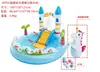 Piscina Inflable Espesa Intex, Piscina de Pesca, Piscina de Pelotas Inflables, Piscina para Bebés Splash, Piscina para el Hogar con Tobogán