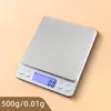 Balanza Electrónica de Alimentos de Acero Inoxidable para el Hogar, Balanza de Cocina para Hornear 10 kg Alta Precisión 1 g Pesar Verduras Ensalada Balanza de Cocina