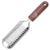 Lima de pie de acero inoxidable Superficie gruesa y fina Pedicura Molinillo de pies Exfoliación de talones Callos Fricción de pies en casa