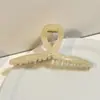 Pasador de estilo coreano para la parte trasera de la cabeza, Pinza para el pelo, Accesorio para el pelo, Pasador grande de temperamento elegante coreano, Pinza de tiburón
