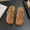Touca Quente de Veludo Meia Pantufa Roupas de Exterior Femininas 2026 Inverno Novo Sapatos de Algodão Aumento Interno da Altura Sapatos de Solado Grosso para Preguiçosos Femininos