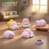 Almohada linda con forma de nube, peluche de cerdito durmiendo, accesorios de decoración DIY para casa de muñecas, paisaje en miniatura, pequeño adorno de escritorio