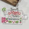 Transfronterizo Nuevo Día de San Valentín Acrílico Transparente Curva Regalo Día de la Madre para Amigos Decoraciones de Escritorio