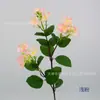 Flor Artificial Jasmim Ramo Único Pequeno Jasmim Flor Artificial Flor Artificial Decoração para Casa Hotel Shopping Center Flor Decorativa para Fotografia de Casamento