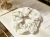 Scrunchies Florales de Alta Calidad y Alta Elasticidad, Ligas para el Cabello Frescas y con Estilo, Scrunchies Estilo Coreano, Suministro al Por Mayor, Directo del Fabricante