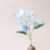 Adereços de fotografia: 5 girassóis artificiais, flores de seda, flores artificiais, plantas verdes, para vitrines de salão de exposições, arranjos florais internos e fins decorativos