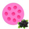 Aliexpress Popular Amora Framboesa Mirtilo Molde de Silicone Fondant Aromaterapia Chocolate Bolo Molde DIY Assar
