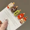 Nuevo Pasador de Helado para Niños 2026 Pasador Lateral Pequeño para Niñas, Pasador para la Frente de Bebé, Lindo Accesorio para el Cabello