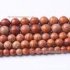 Linha vermelha clara Pedras contas soltas produtos semi-acabados atacado DIY acessórios para joias feitas à mão atacado