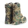 Botas de treinamento de camuflagem na selva Botas de treinamento para esportes ao ar livre Botas de cano alto respiráveis para montanhismo, acampamento, lazer, deserto