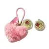 Regalo de San Valentín: llavero de corazón de peluche, rosa de sueño estrellado, correa para teléfono, colgante para bolso, regalo promocional
