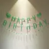 Bestseller transfronterizo: Guirnalda de corazón verde 3D PVC St. Decoración irlandesa de Año Nuevo del Día de San Patricio de la fábrica original