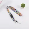 Cordón Transfronterizo Cuerda de Nylon Cordón para Teléfono Móvil Cordón de Identificación Cordón para Insignia Colgante de Muñeca Decorativo Personalizado Impreso