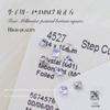K9 Explosiones Super Flash Pila Diamante Cristal Joyería para Uñas 4mm Cuadrado Cristal Caramelo Diamante Fondo Puntiagudo DIY Joyería para Uñas Taladro