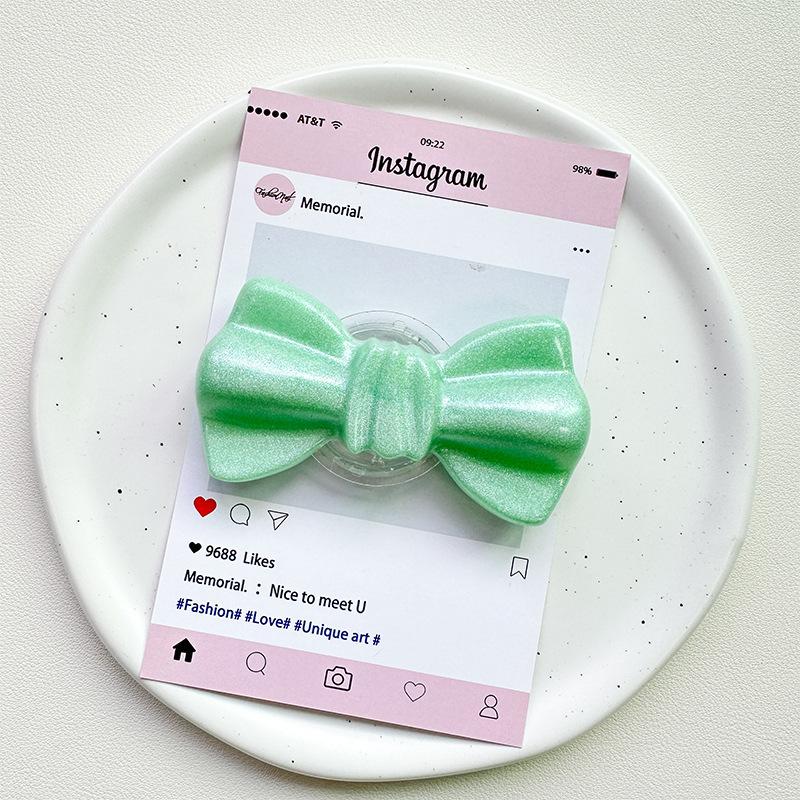 _0012_大领结支架-珠光-绿色