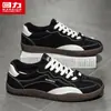 Puxar para Trás Sapatos Masculinos Sapatos de Lona Inverno Clássico Retro Maillard Corrida Casal Esportes Casuais Tênis de Treino para Homens
