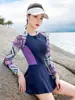 Nuevo Traje de Baño para Mujer Gordita que Cubre el Vientre, Falda Adelgazante Simple para Mujer, Conservador, Reunión de Pecho Grande, Traje de Baño para Aguas Termales