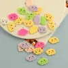 Nube de Cara Sonriente Linda Colgante Pequeño de Acrílico Colgante para Pendiente Hecho a Mano DIY Colgante para Collar Materiales para Joyería Accesorios