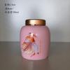 Latas de Té de Cerámica de Tamaño Pequeño Tapa de Aleación Tanque de Almacenamiento Longjing Dahongpao Jin Junmei Té Tanque Sellado Embalaje Caja Vacía