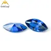 Ojo de caballo con forma de cristal afilado colección cristal afilado piedra desnuda gema joyería artificial accesorios piedra principal fabricantes DIY en stock venta al por mayor
