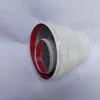 Anel de vedação de chaminé de caldeira de parede a gás parede quente tubo de exaustão de fumaça montado na parede caldeira feia de alumínio fundido tubo reto cotovelo vedação parede