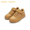 Sapatos Infantis Balabala, Tênis Infantis, Sapatos para Meninos, Sapatos Brancos, Sapatos Esportivos, Sapatos Novos para Meninas Primavera e Outono 2025 com Forro de Lã
