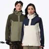 Explore Jaqueta Três em Um Externa Masculina Feminina Personalizada Outono Inverno Impermeável com Capuz Forro de Fleece Roupa Exterior Estampa Bordar Logotipo