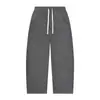 [Calça Térmica 350G] Calça longa macia e quente para outono e inverno, forrada com fleece e espessa, cor sólida, design de perna reta, adequada para o dia a dia, estilo cross-border
