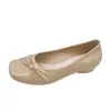 Botas de Lluvia para Mujer, Zapatos de Goma Dulce de Punta Cuadrada Baja, Impermeables y Antideslizantes, Zapatos de Agua Planos de Tacón Grueso de Verano, Cómodos y Transpirables para Uso Exterior