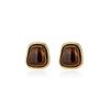 Pendientes de Resina Plateada de Verano, Elegantes Pendientes de Botón para Mujer, Pendientes Únicos de Nicho, Nuevo Estilo Popular, Pendientes de Alta Gama