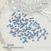 Mini Strass Pequenos de Fundo Plano na Cor Azul Claro Misturados Atacado para Decoração de Nail Art