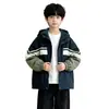 Chaqueta para niño para primavera y otoño 2026 modelo nuevo, atuendo de otoño para niño grande, cortavientos con capucha infantil elegante estilo callejero