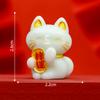 Micro Paisaje Creativo Lindo Buena Suerte Gato de la Suerte Muñeca DIY Accesorios de Decoración Coche Escritorio Adornos Pequeños