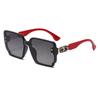 Anti-ultravioleta Alta Calidad Para Rostro Cuadrado Moda Fotografiado Calle Gafas de Sol para Mujer Sin Marco Gafas de Sol Personalizadas