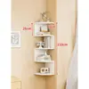 Estantes de pared para dormitorio, paneles de almacenamiento de esquina, estanterías de pared, gabinetes de almacenamiento triangulares para esquinas del hogar