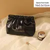 Bolsa de Cosméticos Portátil tipo Concha, Grande Capacidade, Bolsa de Higiene Pessoal Portátil de Viagem de Alta Qualidade, Multicamadas Classificadas, Bolsa Pequena Portátil Feminina