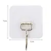 Gancho de Baño sin Rastro Potente sin Taladro Tamaño Grande Gancho Adhesivo Transparente para Puerta Trasera de Cocina para Hogar Dormitorio Pared de Mujer
