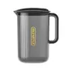 Chaleira de água fria simples doméstica de plástico com grande capacidade Chaleira de água fria resistente a altas temperaturas Copo de água transparente adequado para geladeira Pote de suco