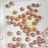 Piezas Faciales de Anillo de Vidrio al por Mayor, Materiales para Incrustar de Pasadores y Adornos para el Cabello Hechos a Mano para DIY, Componentes para Hacer Accesorios Hanfu de Estilo Antiguo
