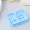 Jabonera creativa, jabonera de doble compartimento con drenaje, impermeable, tamaño grande, de doble capa, doble cuerpo con tapa, adecuada para uso doméstico y dormitorios estudiantiles