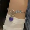 Pulsera de amor colorida estilo ins femenino diseño de nicho alto sentido pulsera para amigas estudiantes regalo de graduación