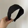 Diadema Ancha de Color Sólido Minimalista de Gama Alta para Mujer, Diadema de Alta Presión en la Corona para Lavarse la Cara, Accesorio para el Cabello Retro Versátil para Uso Diario
