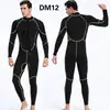 Roupa de Neoprene com Zíper Frontal de 3mm Macacão de Mergulho Roupa Molhada Roupa de Surfe Prova de Frio Natação ao Ar Livre Roupa Quente
