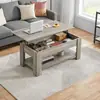 Muebles Personalizados de Exportación Europea y Americana Transfronterizos Panel Gabinete de TV Gabinete de Almacenamiento Mesa de Café Venta Caliente en Amazon Sala de Estar Fábrica
