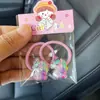 Anillos pequeños para el cabello para niños de Corea del Sur, flores de estrella Kabi, lazo para el cabello para bebés, banda de goma pequeña, pajarita, cuerda para la cabeza con trenza para niñas