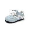 Zapatos Casuales de Moda Infantil Estilo Coreano 2026 Otoño/Invierno Zapatos de Entrenamiento Alemanes Nuevos Zapatos Argan Niños Zapatos Deportivos de Suela Suave Niñas