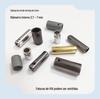 Sino Pendente de Liga de Zinco com diâmetro interno de 2,7~7mm pode ser equipado com parafusos para travar fivela de corda ponteira de suéter botão de pressão de ponta de corda